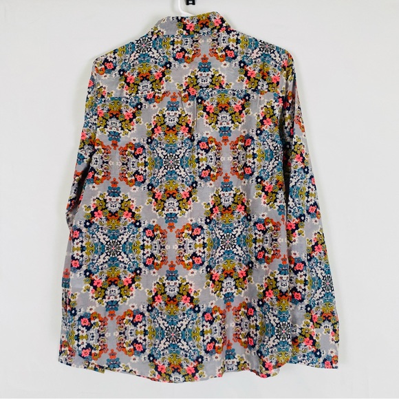 J. Crew Multicolor Floral Blouse - Picture 6 of 6